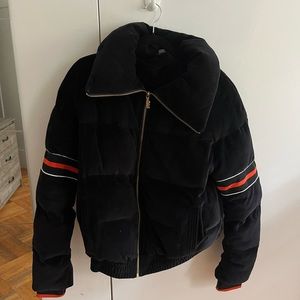 P.E. nation velvet puffer